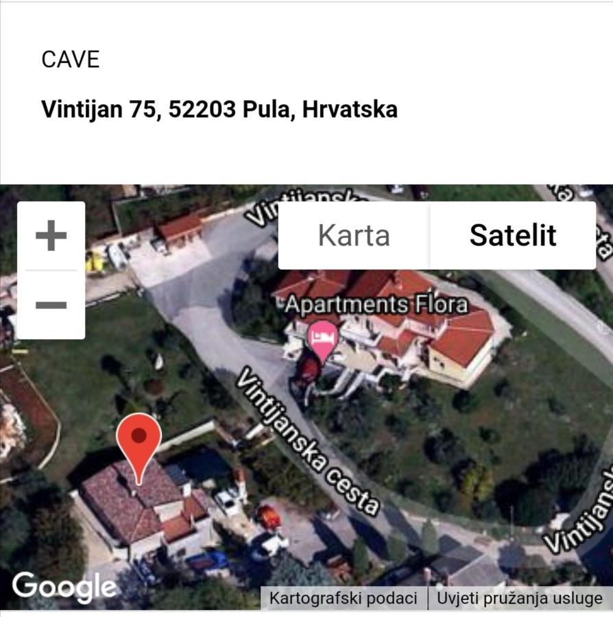 Apartamento Cave With Free Parking Pula Exterior foto