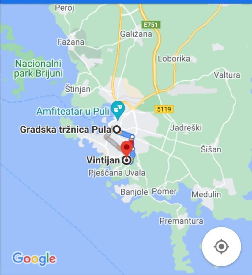 Apartamento Cave With Free Parking Pula Exterior foto